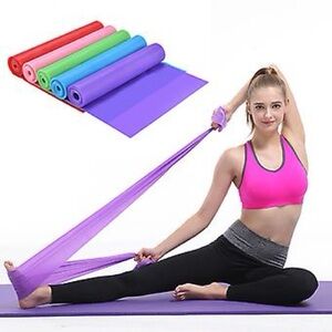 Yoga stretch resistance band